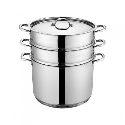 ZH-C060 Couscous Stock Pot with Pipe Hollow Handle