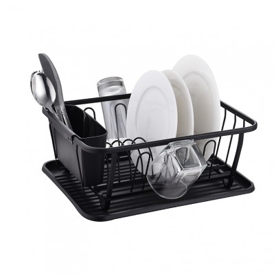 ZH-W003 Aluminum Kitchen Dish Plate Rack