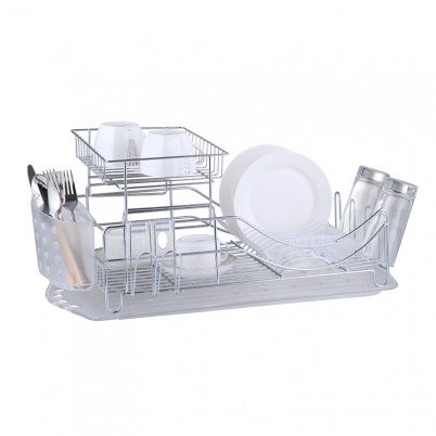 ZH-W2035 Double Layer Kitchen Dish Plate Rack