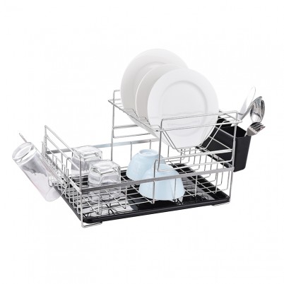 ZH-W2012 Double Layer Kitchen Dish Plate Rack