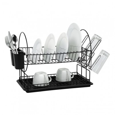 ZH-W2037 Double Layer Kitchen Dish Plate Rack