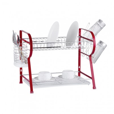 ZH-W2045 Double Layer Kitchen Dish Plate Rack