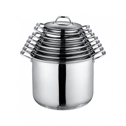 ZH-C103 Single Stock Pot with Zinc Alloy Handle