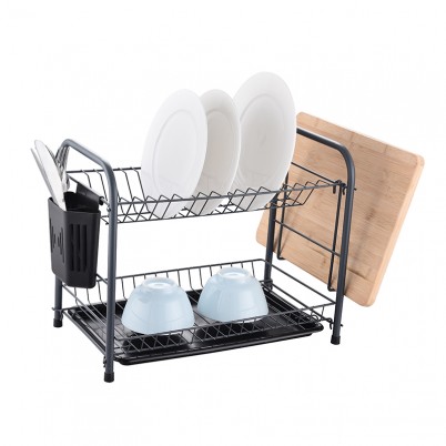 ZH-W2008 Double Layer Kitchen Dish Plate Rack