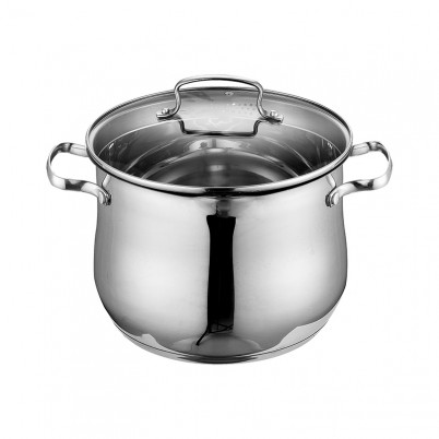 ZH-C091 Single Stock Pot with Wire Handle