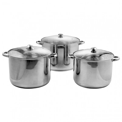 ZH-C087 6pcs Stock Pot Set with Hollow Handle