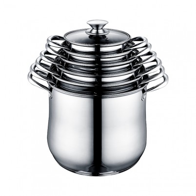 ZH-C102 Single Stock Pot with Pipe Hollow Handle