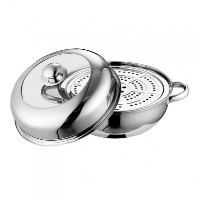 ZH-C069 Single Shallow Pot with Hollow Handle