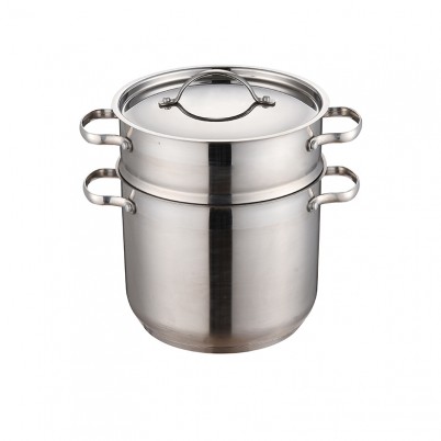 ZH-C058 Couscous Stock Pot with Wire Handle