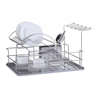 ZH-W2051 Double Layer Kitchen Dish Plate Rack