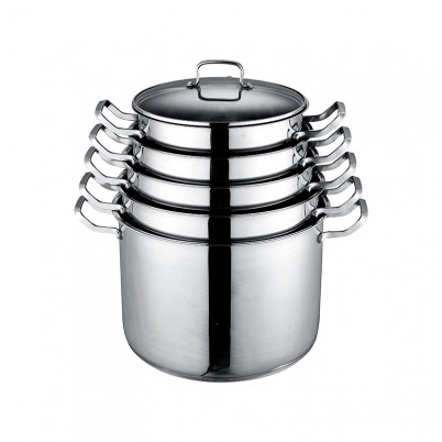 ZH-C098 Single Stock Pot with Wire Handle