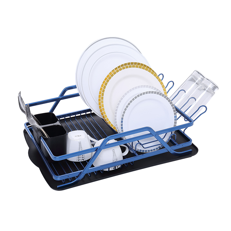 ZH-W023 Aluminum Kitchen Dish Plate Rack