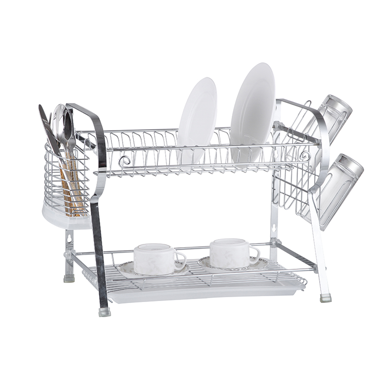 ZH-W2039 Double Layer Kitchen Dish Plate Rack