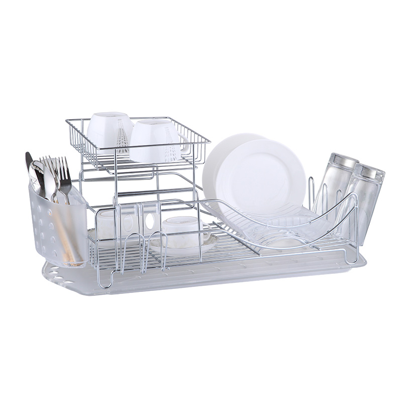 ZH-W2035 Double Layer Kitchen Dish Plate Rack
