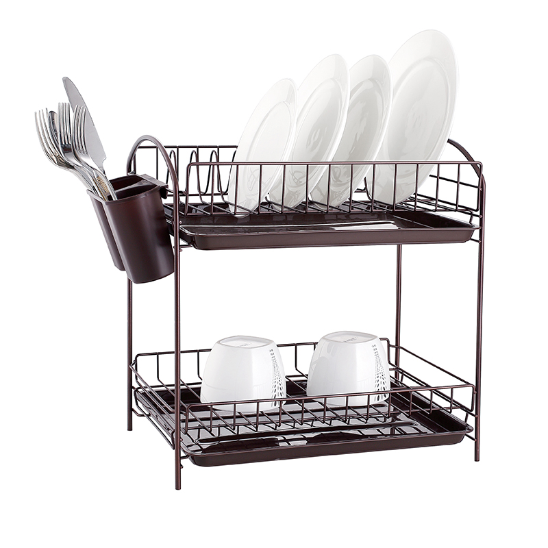 ZH-W2031 Double Layer Kitchen Dish Plate Rack