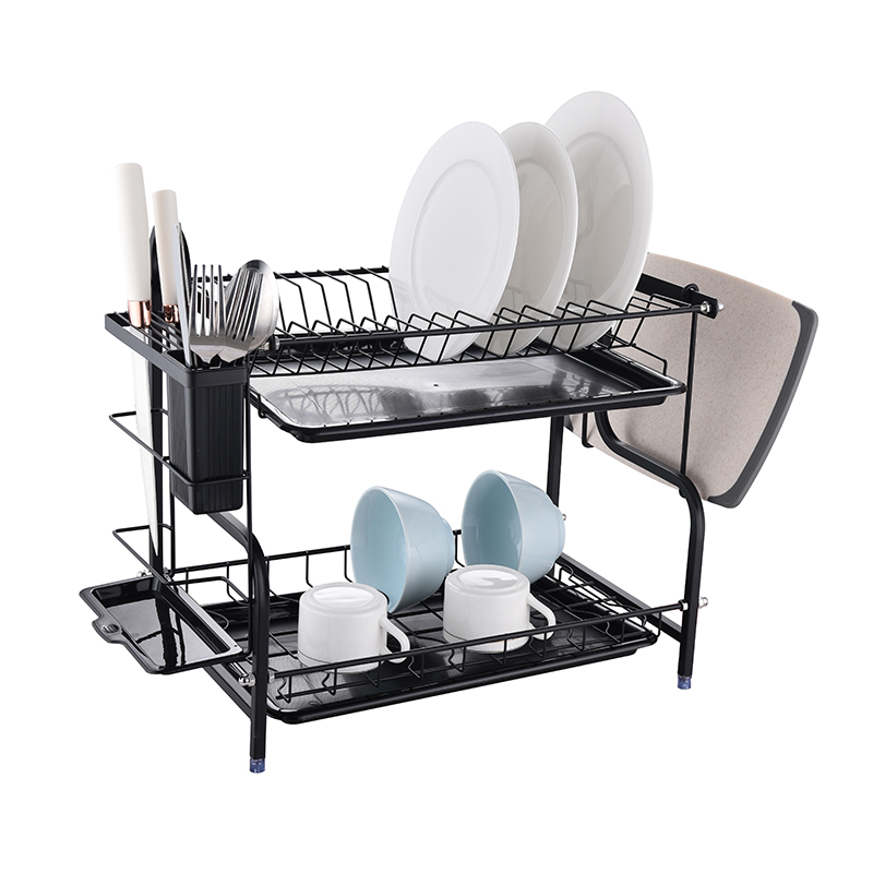 ZH-W2010 Double Layer Kitchen Dish Plate Rack