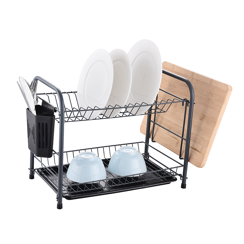 ZH-W2008 Double Layer Kitchen Dish Plate Rack