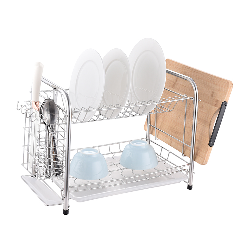 ZH-W2007 Double Layer Kitchen Dish Plate Rack