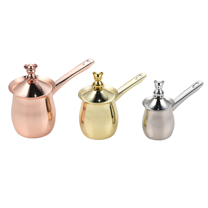 ZH-T015 Stainless Steel Milk Pot Set