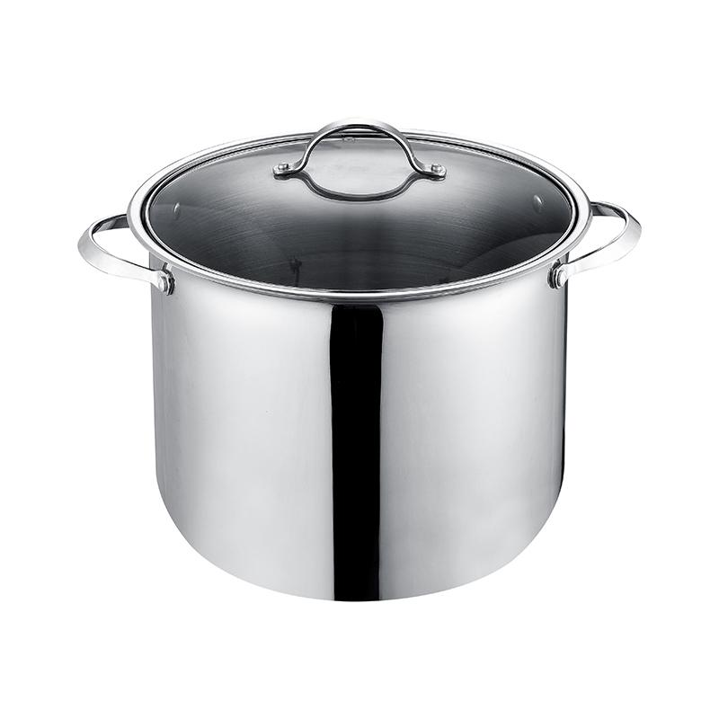ZH-C107 Single Stock Pot with Wire Handle