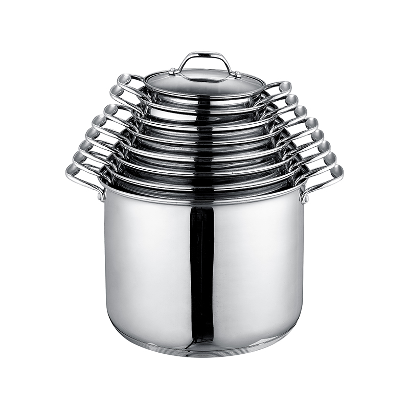 ZH-C103 Single Stock Pot with Zinc Alloy Handle