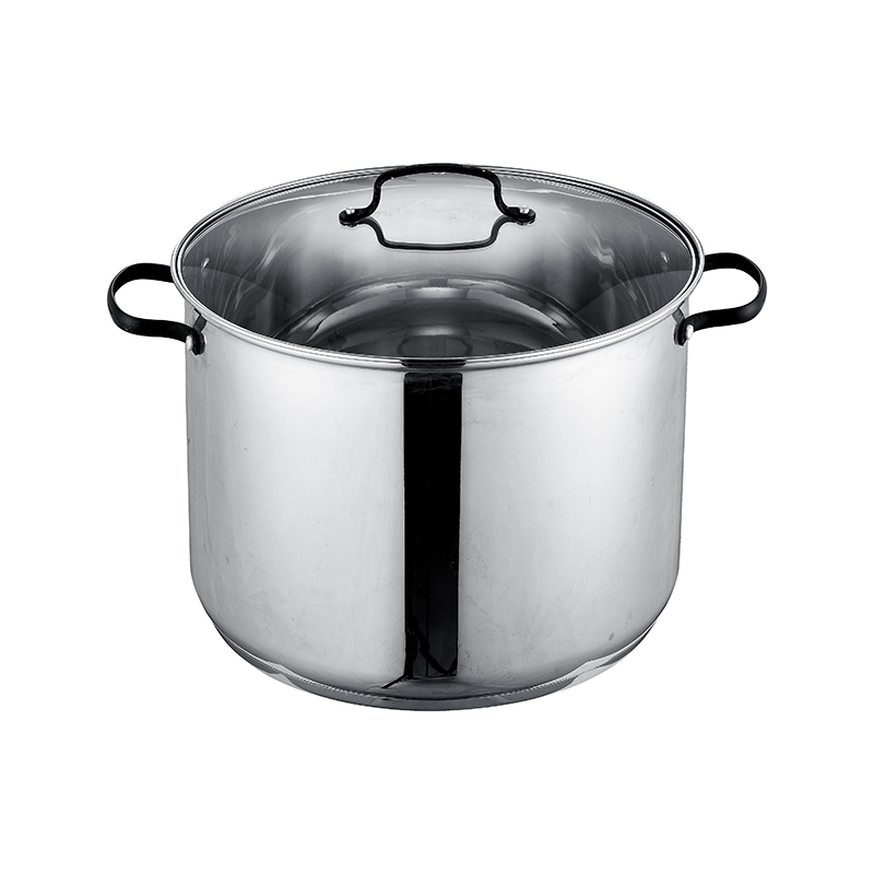 ZH-C093 Single Stock Pot with Tactile Paint Coated Wire Handle