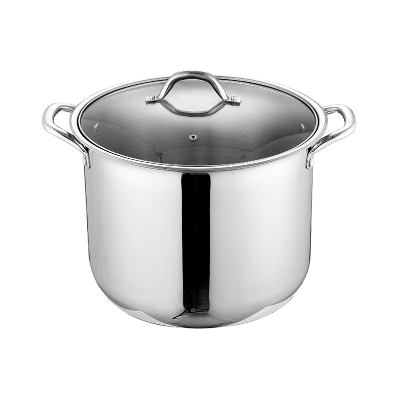 ZH-C076 6pcs Stock Pot Set with Pipe Hollow Handle