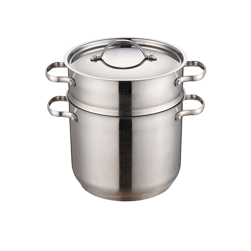 ZH-C058 Couscous Stock Pot with Wire Handle